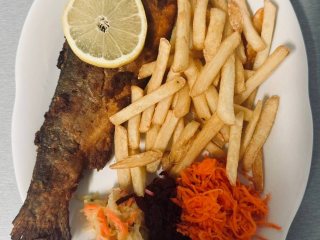 Pan-fried Trout