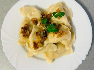 Pierogi with meat