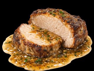 Roasted pork neck